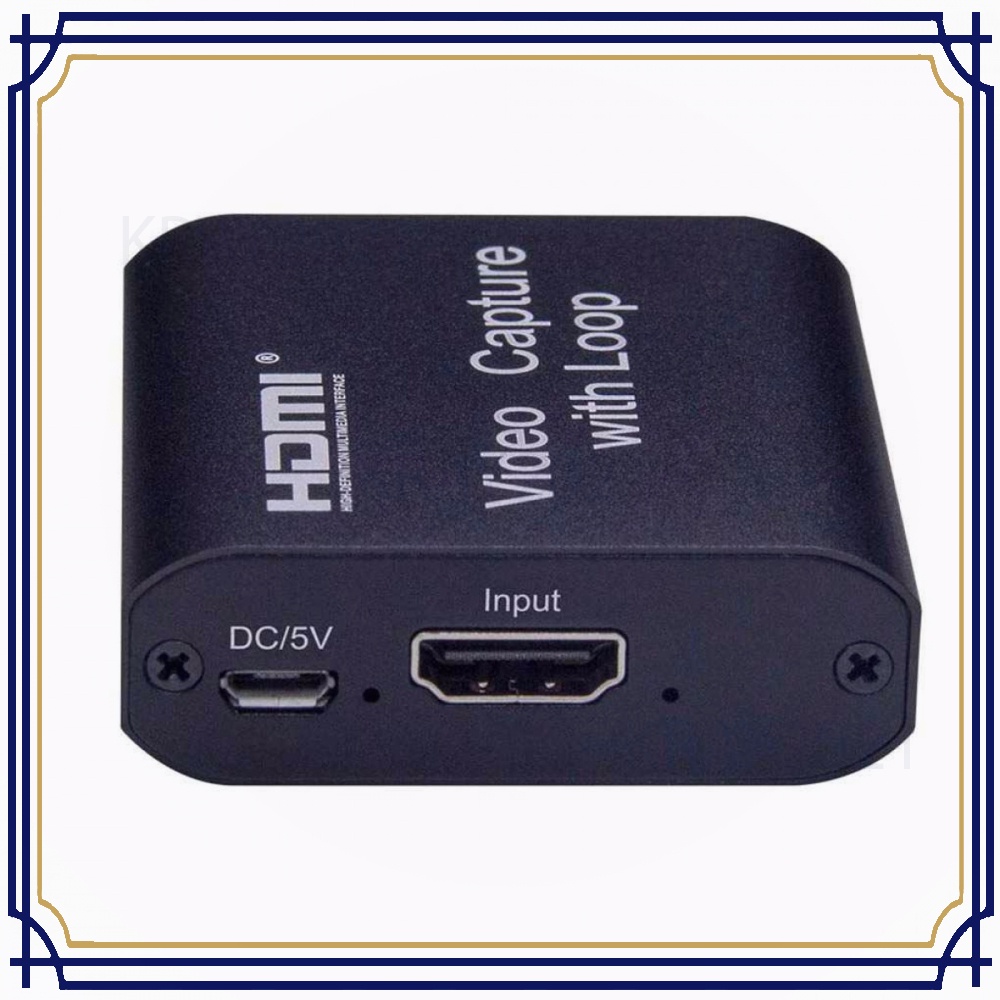 HDMI Video Capture Card Adapter Record Box USB2.0 4K -CB303