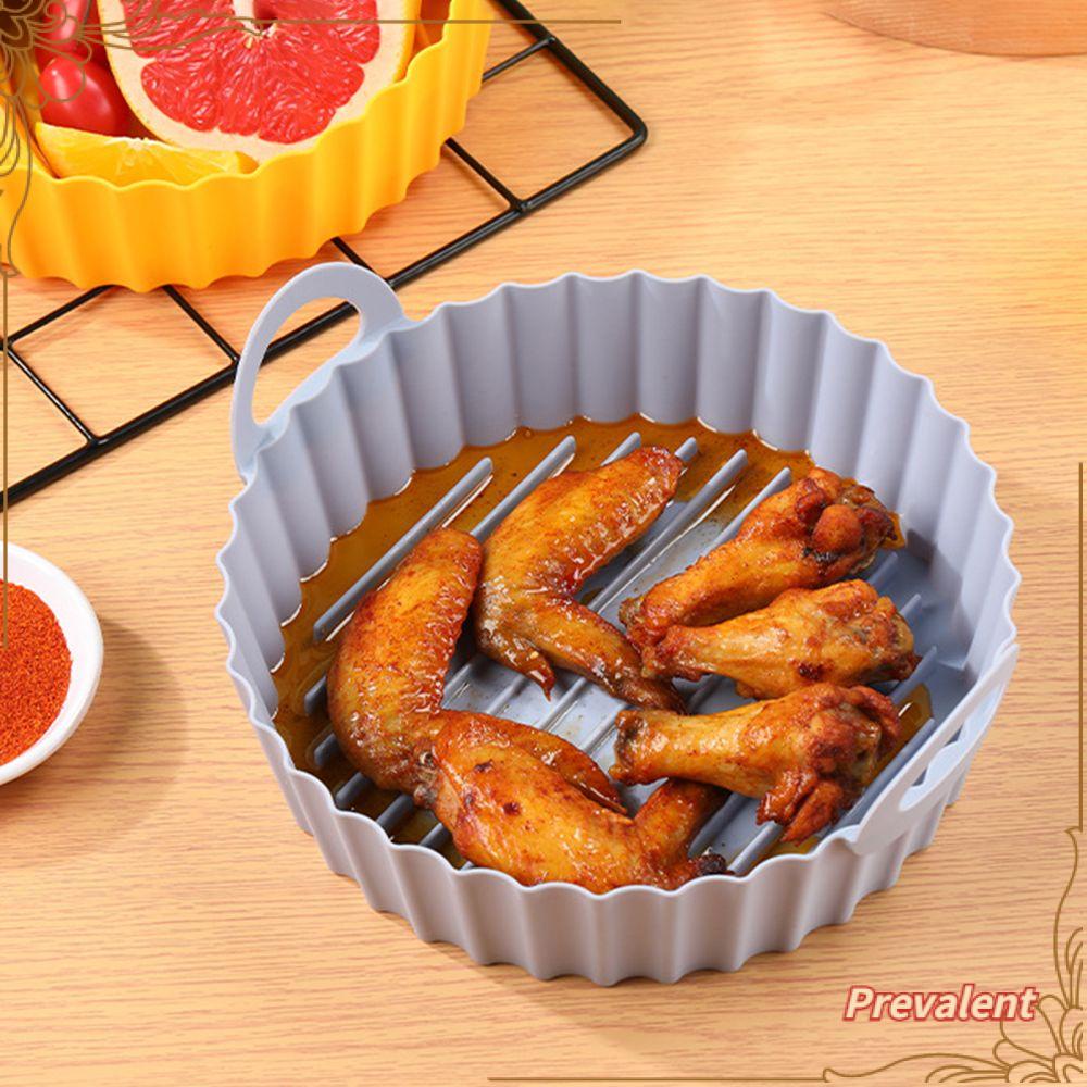 Preva Silicone Pot Grill Pot Tray Reusable Pizza Plate AirFryer Aksesoris Baking Basket