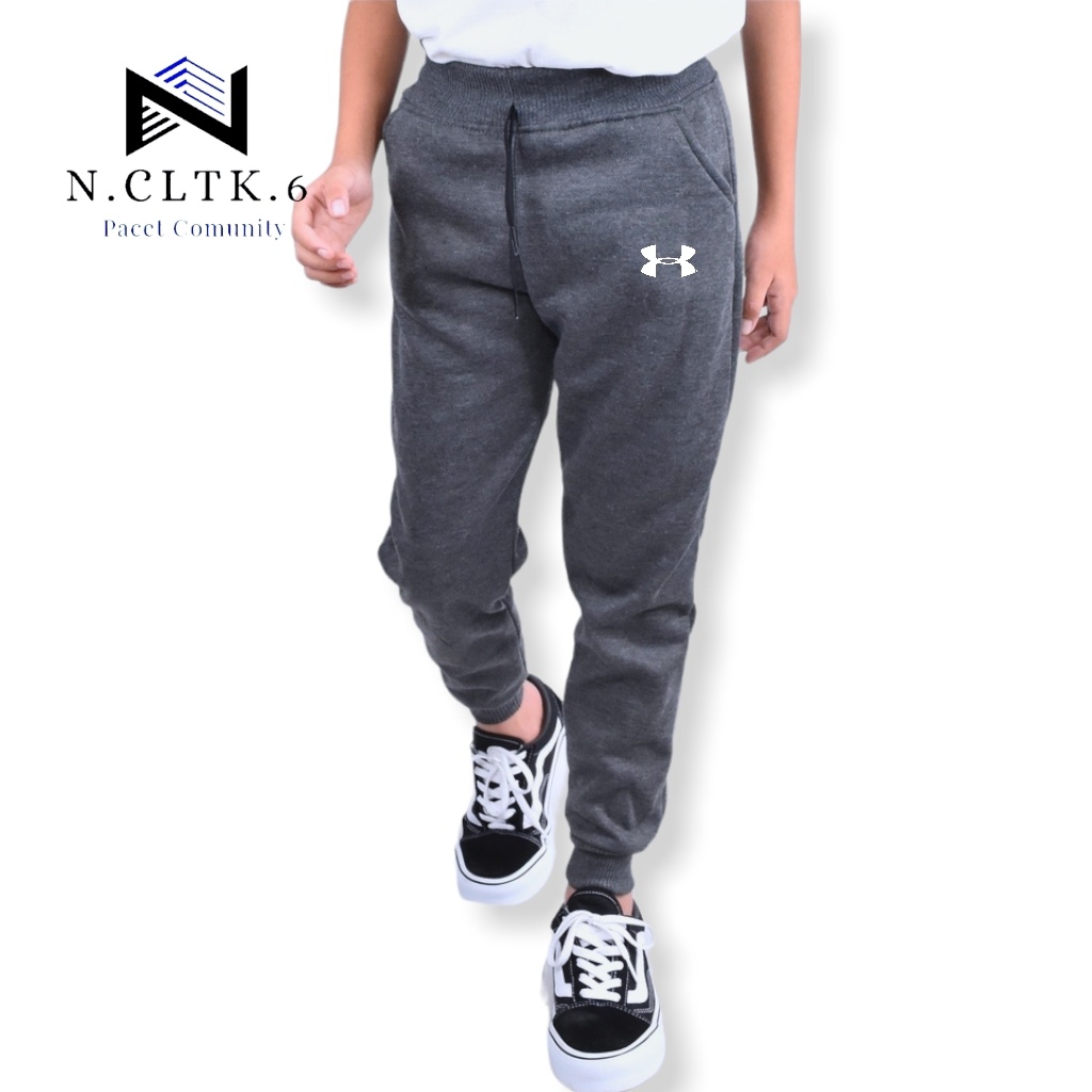 Jogger Polos Anak Usia 2-15 Tahun Celana Panjang Joger Pants Babytery Anak Laki Laki Keren