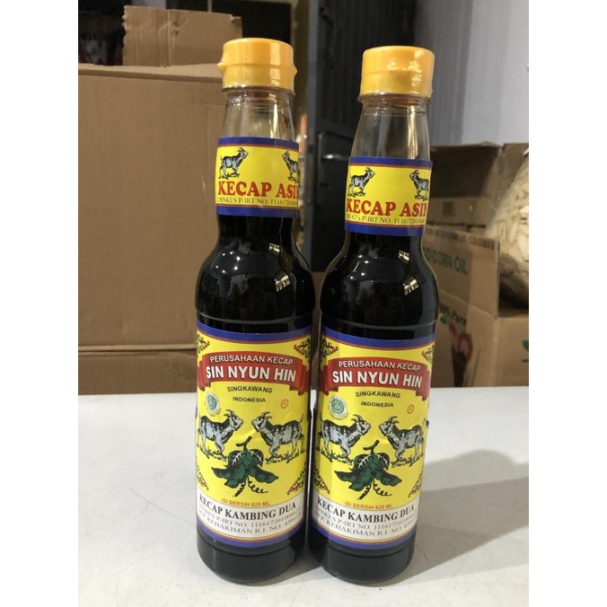 

Kecap Asin Singkawang Cap Dua Kambing 600ml