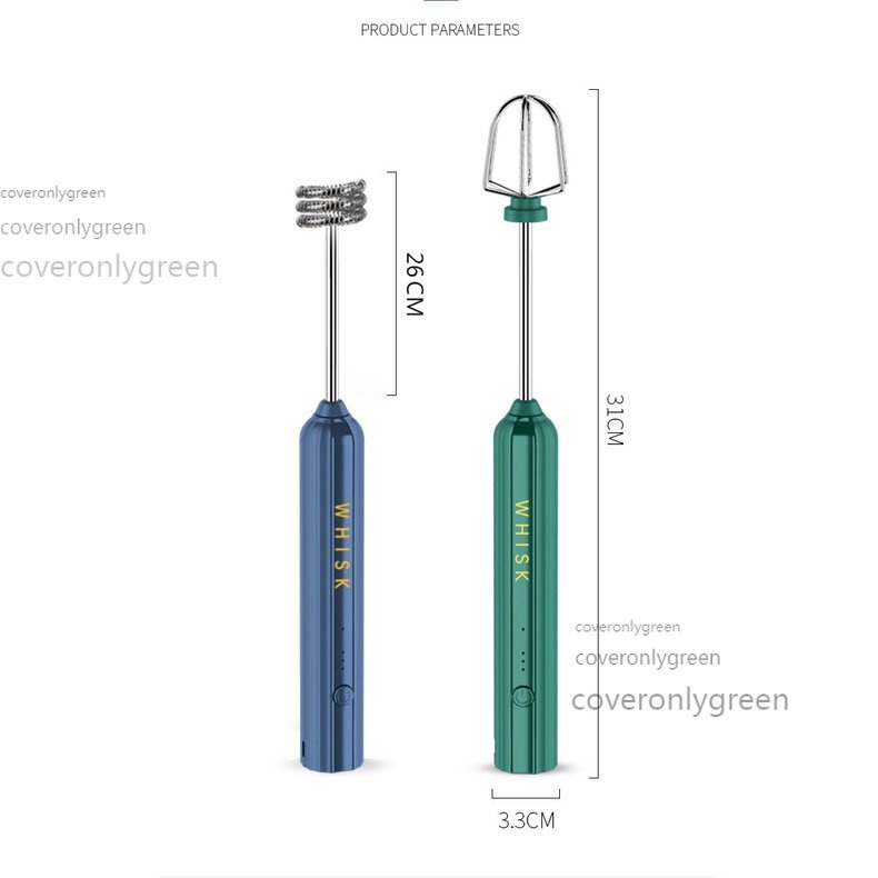 Pembuih Susu Pengocok Telur Handheld Blender Milk Frother Electric Mixer Portable Egg Mixer Genggam Portabel —— usb