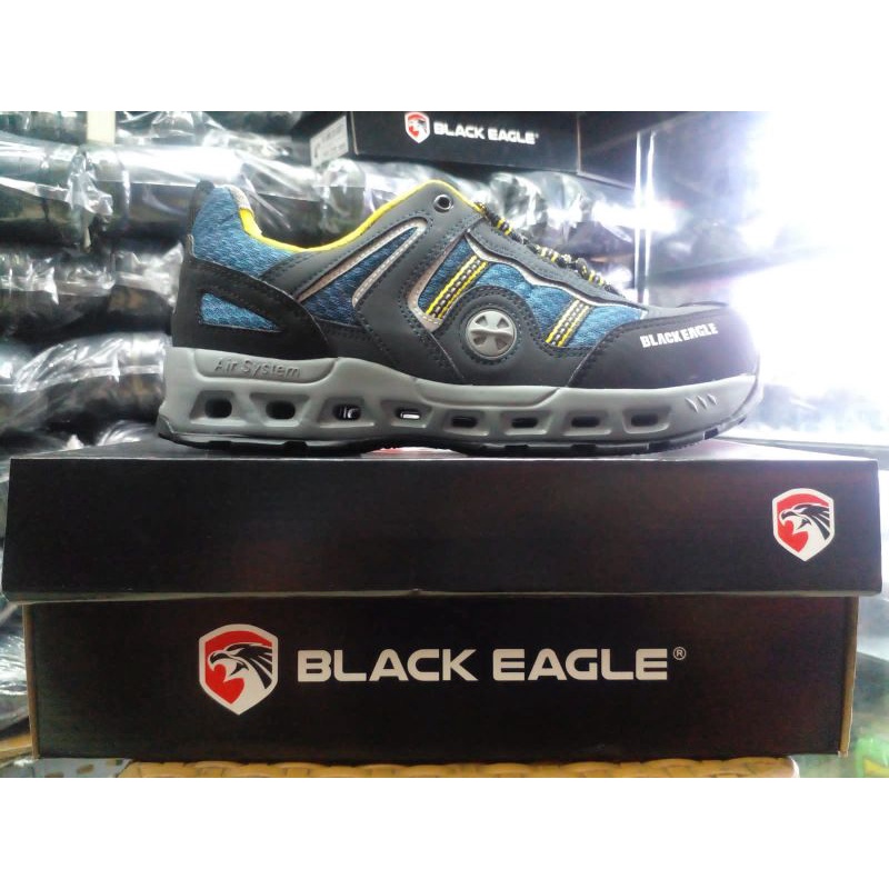 Jual Safety Shoes Black Eagle VC409B Original Shopee Indonesia