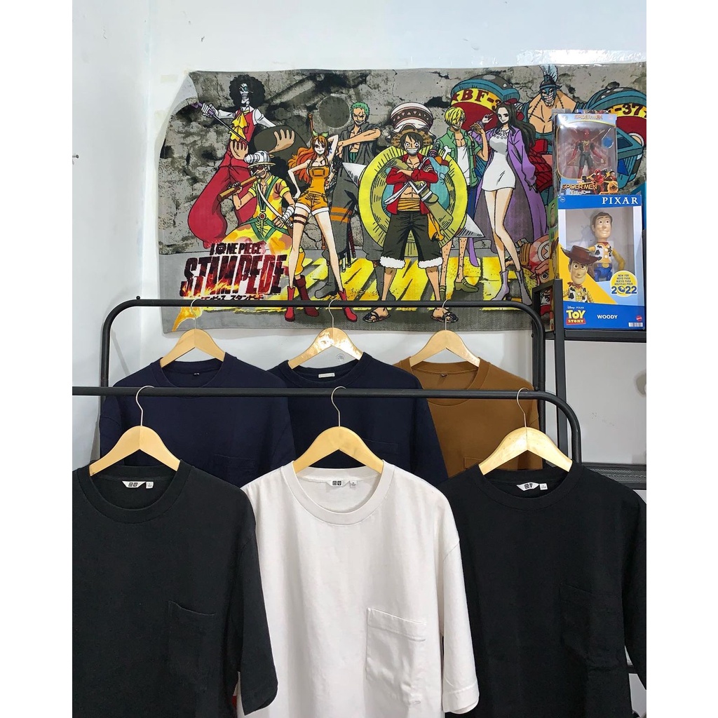 KAOS BASIC UNIQLO ORIGINAL | Uniqlo U / Uniqlo Airism DLL