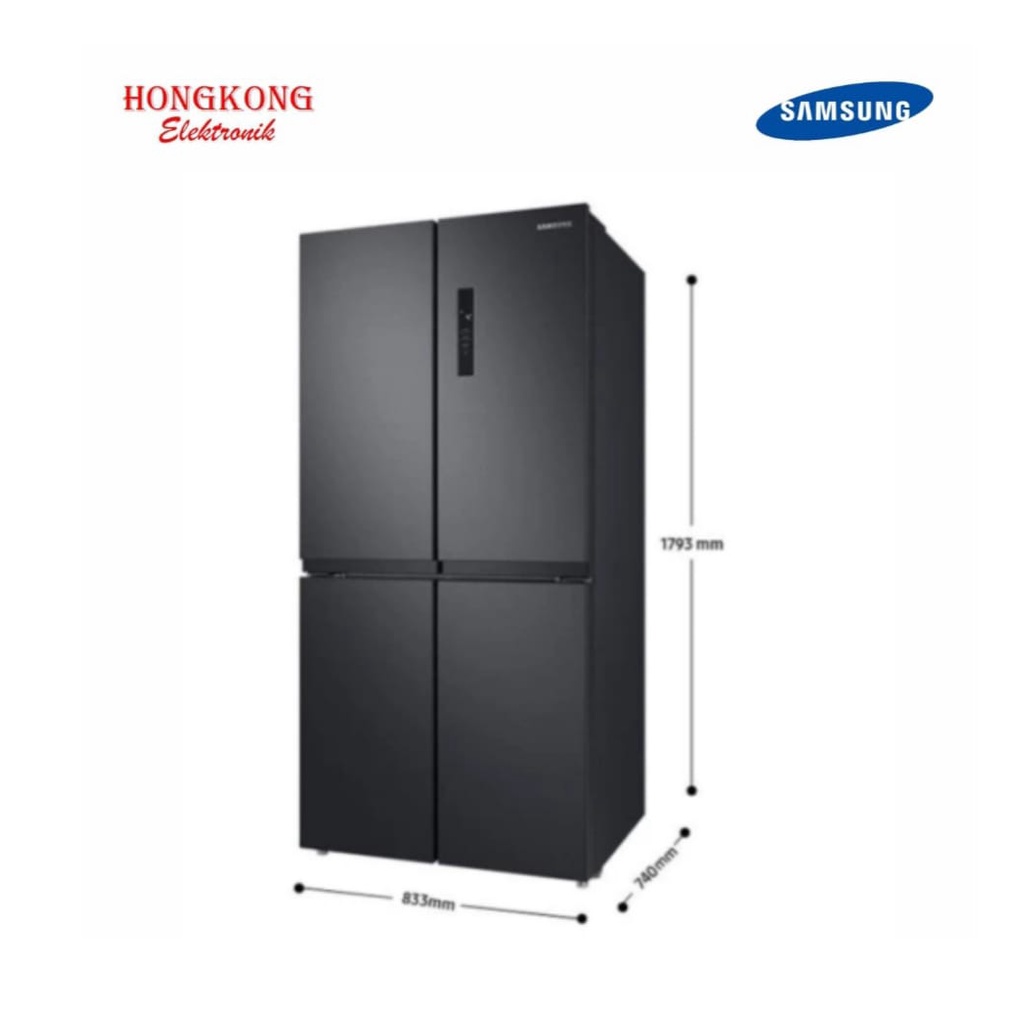 SAMSUNG KULKAS DIGITAL INVERTER 4 PINTU/ RF48A4000B4