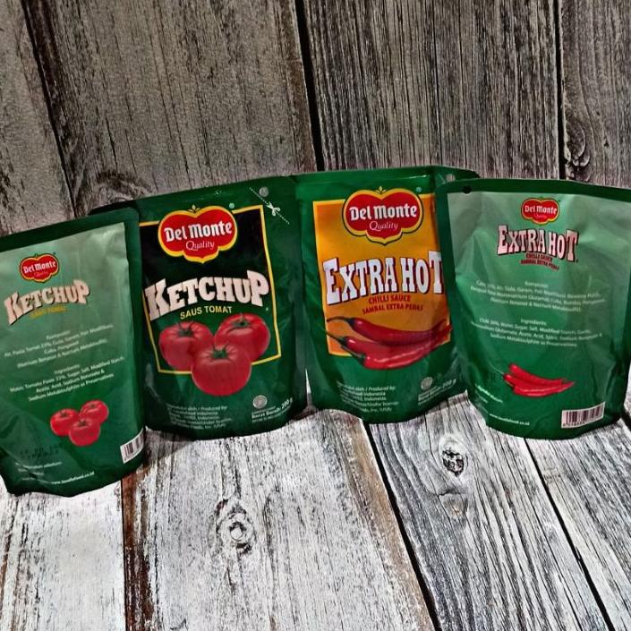 

⇑ [SIAP KIRIM] SAUS SAMBEL/TOMAT/DELMONTE POUCH 200gr ぷ