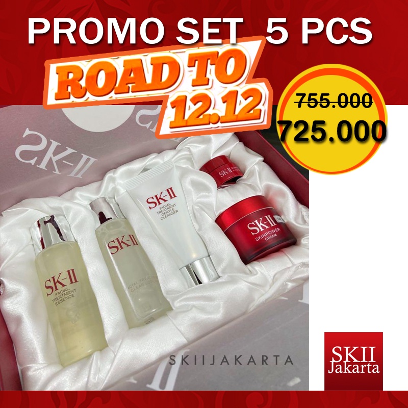 SK-II SK II SKII SK2 SET FACIAL TREATMENT ESSENCE SKINPOWER