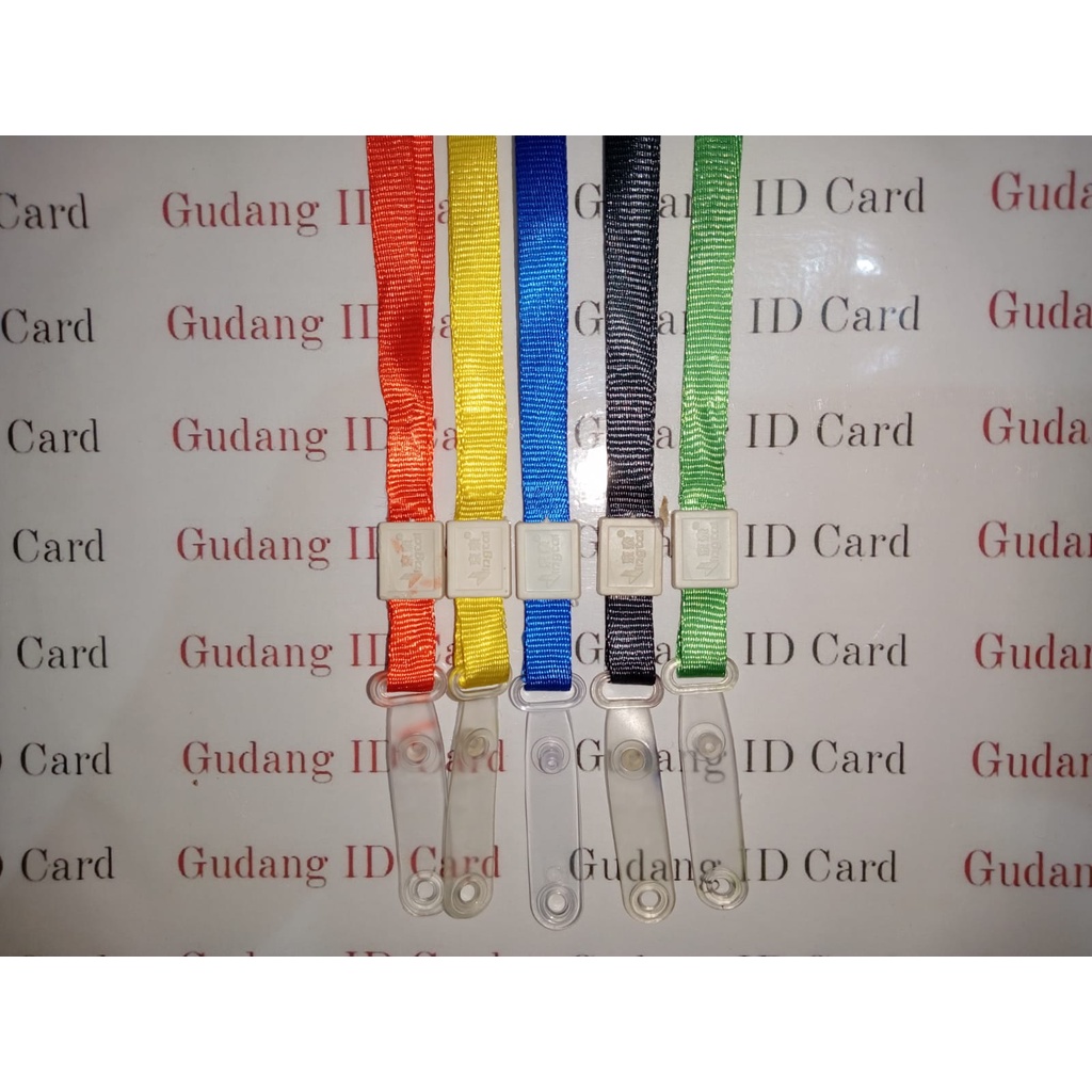 

Tali ID Card Impor Kait Karet 1cm / Gantungan ID Card