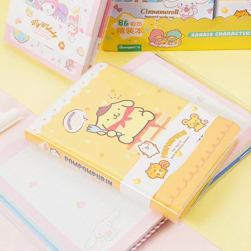 Notebook / Notes / buku Tulis Sanrio, HK, Cinnamoroll, little twin stars