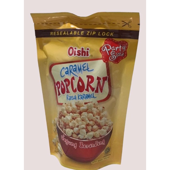 

Oishi Popcorn Rasa Karamel 100gram