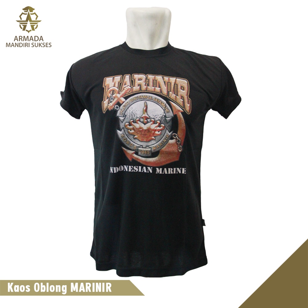 Kaos Marinir Gambar - Kaos Dalam Marinir Gambar