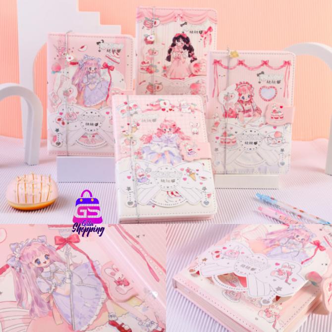 

Magnetic Notebook Amusement / Diary Jurnal agenda Buku tulis - 6290