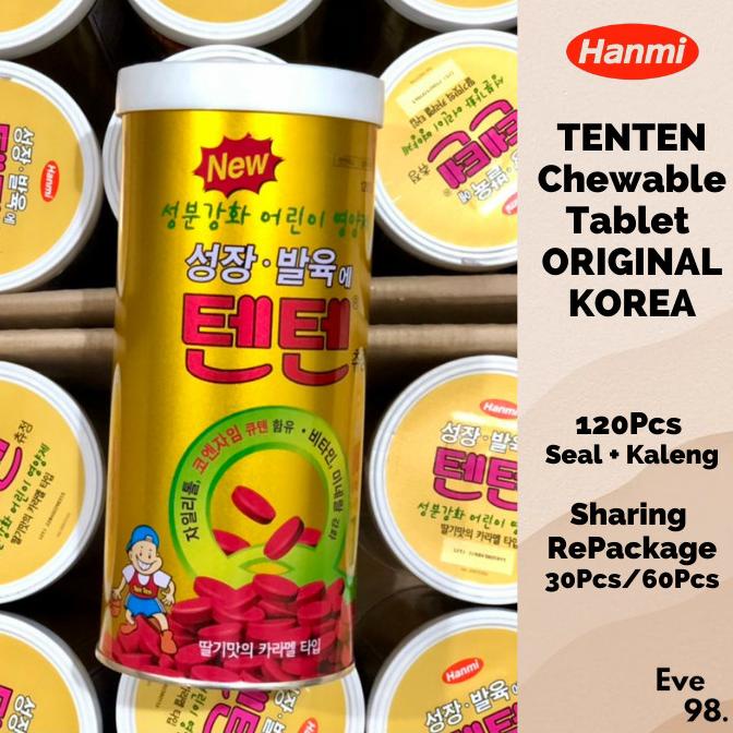 TenTen Chewable Tablet Growth Vitamin Korea Peninggi Badan Sharing