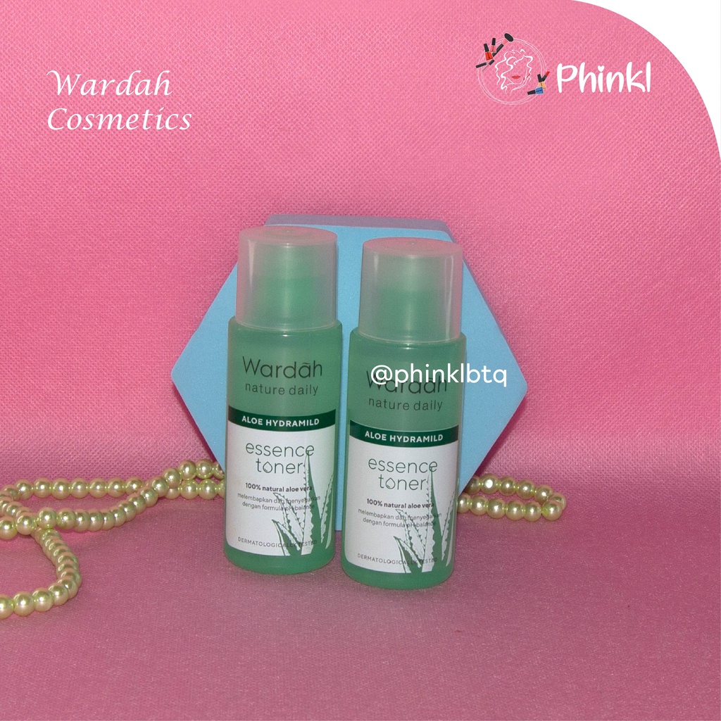 `ღ´ PHINKL `ღ´ ᘺᗩᖇᕲᗩᕼ Wardah Aloe Series / facial wash moisturizer aloe gel toner kulit kering kulit sensitif