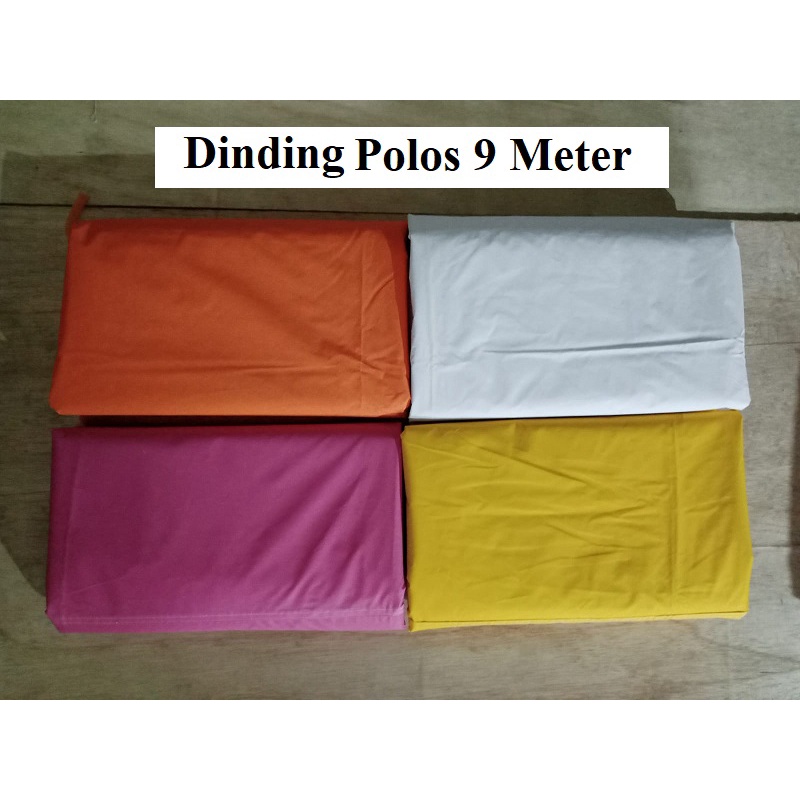 Dinding Polos Tenda Lipat Ukuran 9 Meter