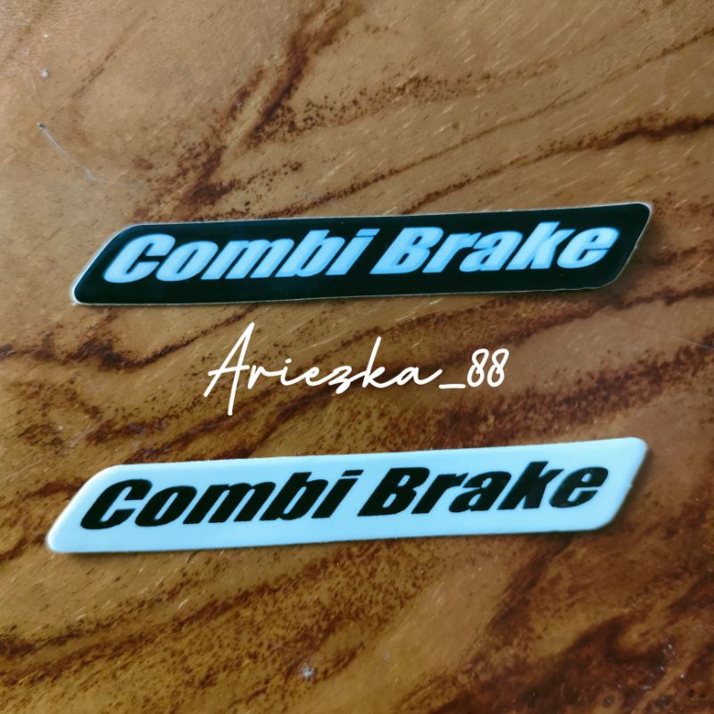 Sticker Combi Brake Beat Vario Pcx Kecil | stiker slebor depan honda combi brake