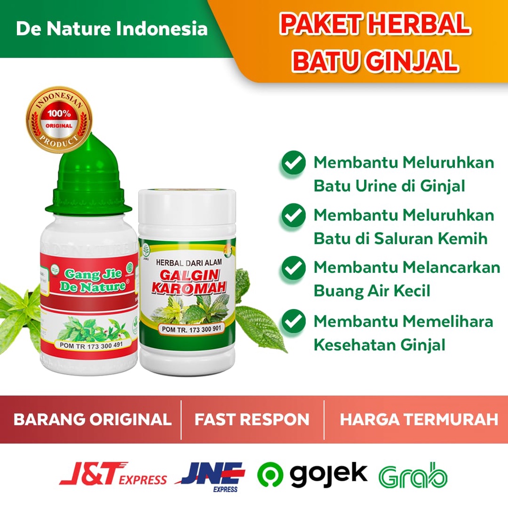 GALGIN KAROMAH - Obat Batu Ginjal/Kencing Batu De Nature