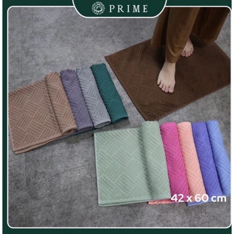 Keset Kaki Handuk Hotel Prime Braid by Chalmer 42 x 60 Tebal Premium