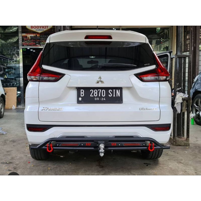 Towing Belakang Xpander model Cobra Besi Bumper Belakang Xpander Cobra Besi Sevencode