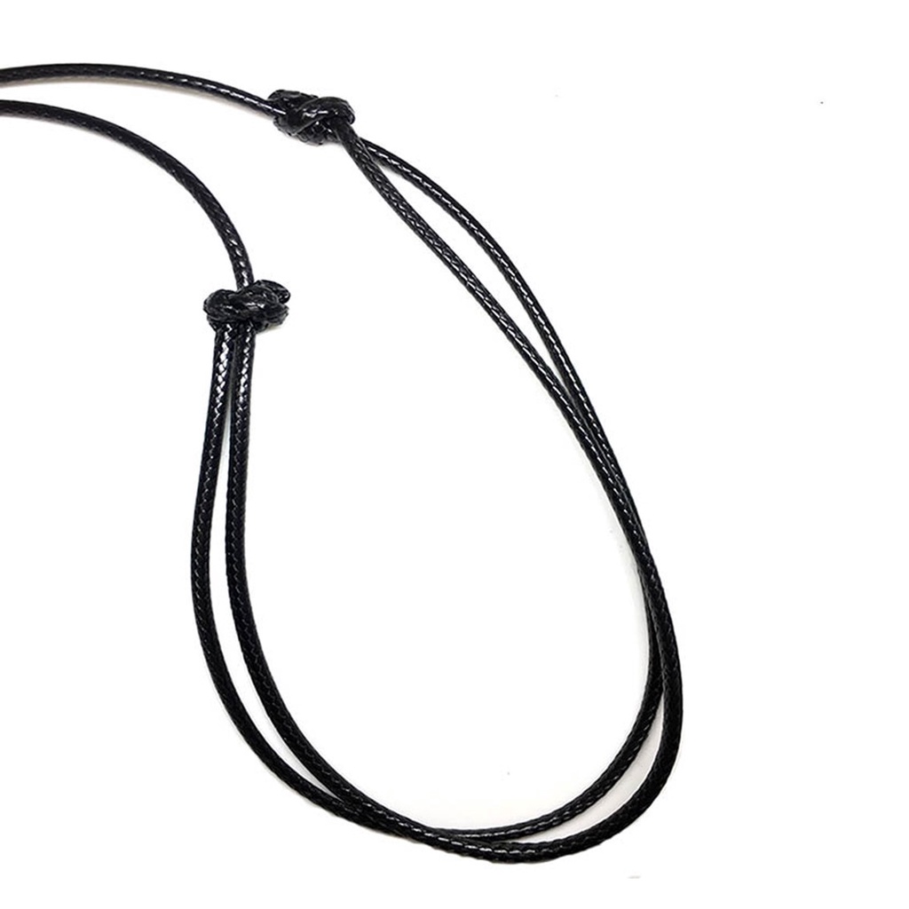 KALUNG CINCIN TABUNG GAMBAR ANIME ONE PIECE HEART PIRATES TALI KULIT KEPANG ANYAM KOREA