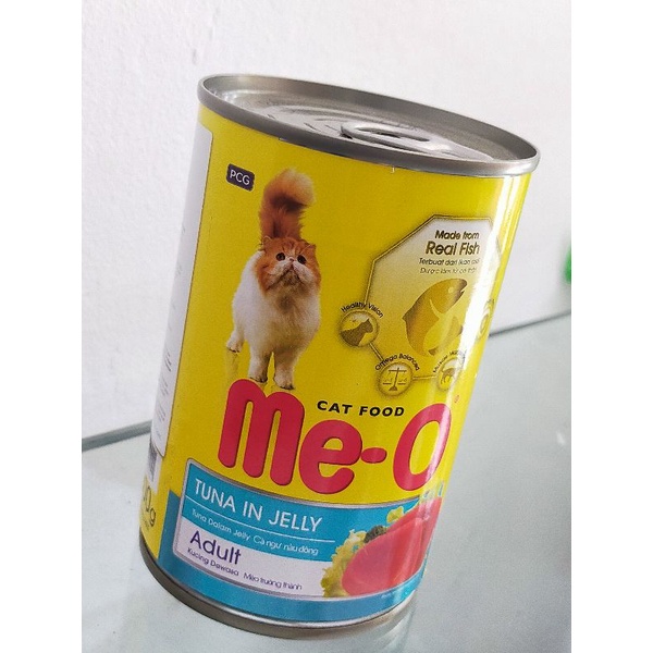 Meo Kaleng Tuna In Jelly 400gr Makanan Basah Kucing