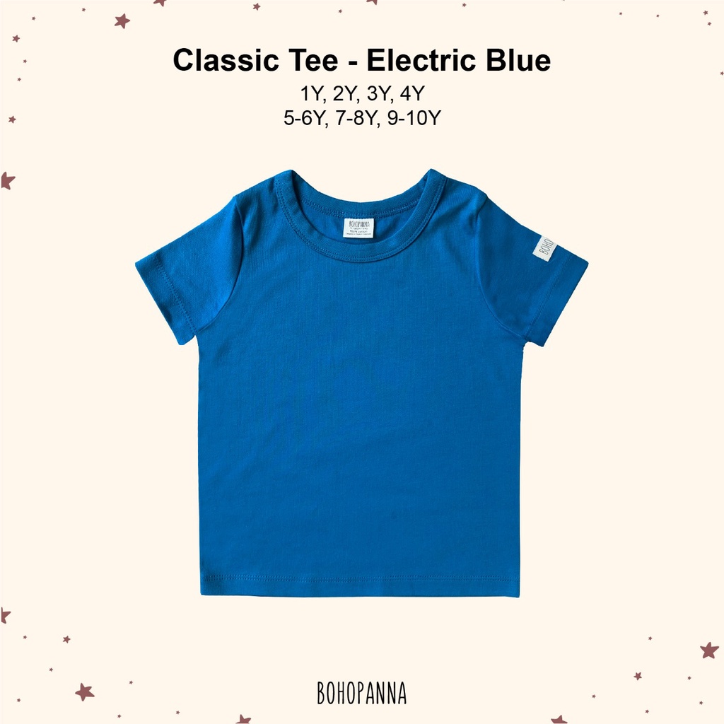 Bohopanna Classic Tee - Atasan Kaos Anak 1-6 tahun