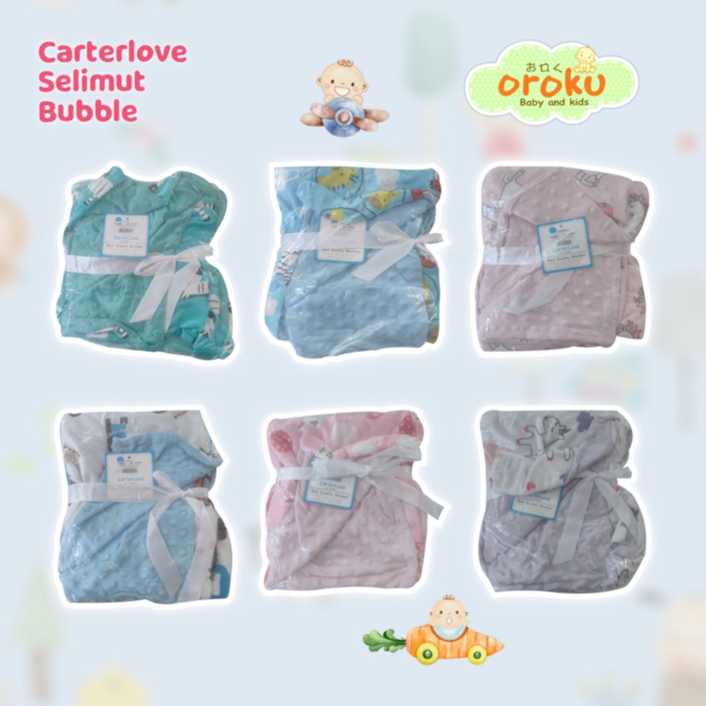 CARTER SELIMUT BUBBLE MOTIF STANDAR / SELIMUT BAYI