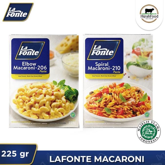 

La Fonte Elbow / Spiral Macaroni | Lafonte Pasta Makaroni Instan