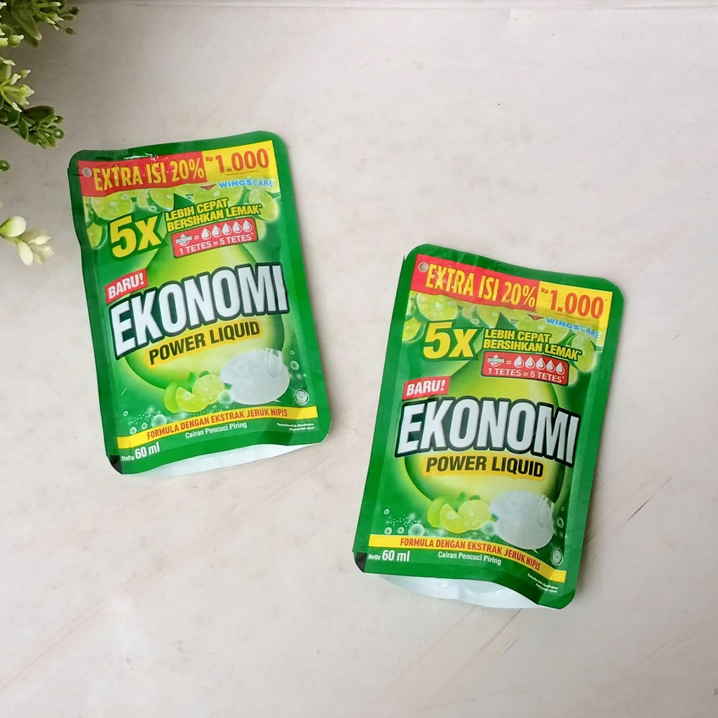 Ekonomi Jeruk Nipis Pouch 60ml