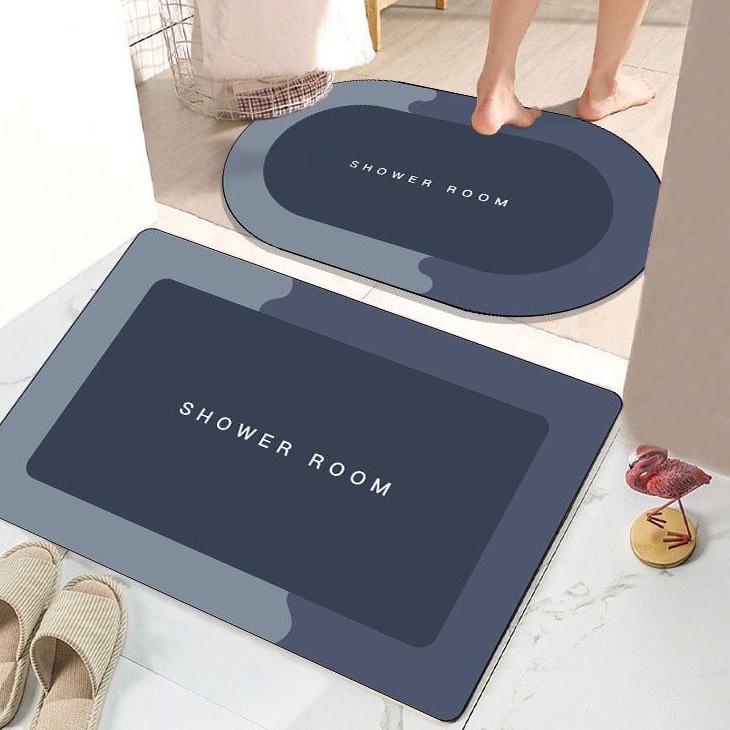 Terbaru PROMO Keset Kaki Diatomite Nyerap Air / Alas kaki Diatomite Anti Slip Anti Bau Nyerap Air An