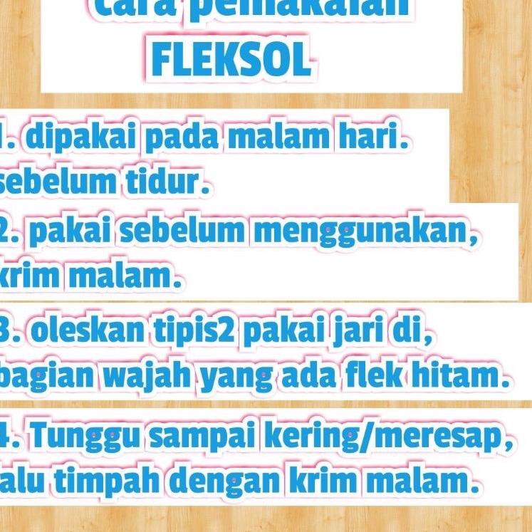 ㅝ FLEKSOL - SERUM FLEK THERASKIN ORIGINAL SESUAI PICT Apotik Sehat Jelita NEW 3077 ✿