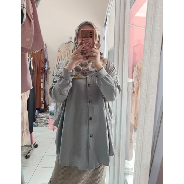 TUNIK CRINKLE AIRFLOW RUFFLE / TUNIK POLOS