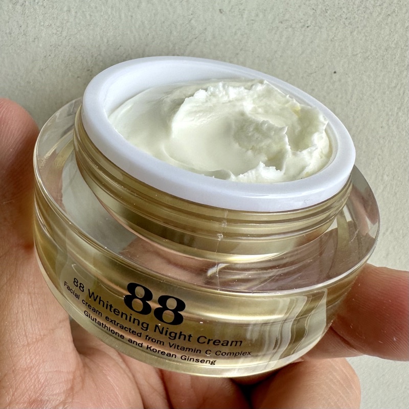 88 ALPHA ARBUTIN WHITENING NIGHT CREAM / cream wajah / cream malam / cream pencerah , menghilangkan noda jerawat