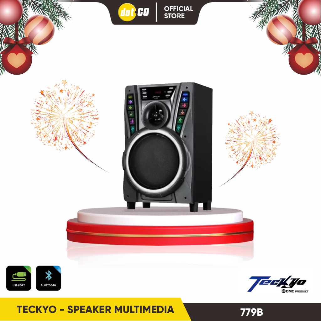 SPEAKER TECKYO 779B BLUETOOTH BY GMC | TERMURAH + GRATIS ONGKOS KIRIM*
