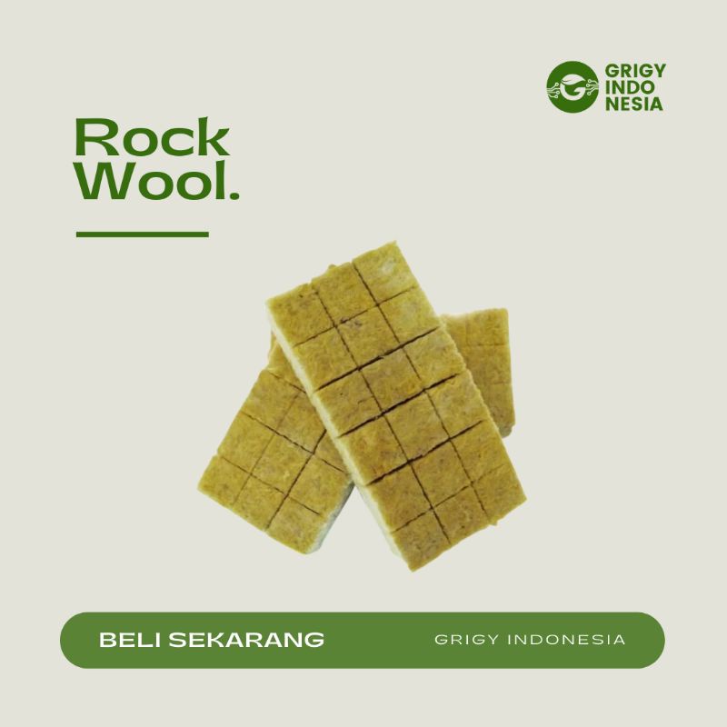 MEDIA TANAM ROCKWOOL HYDROPONIC - ROCKWOOL HYDROPONIC