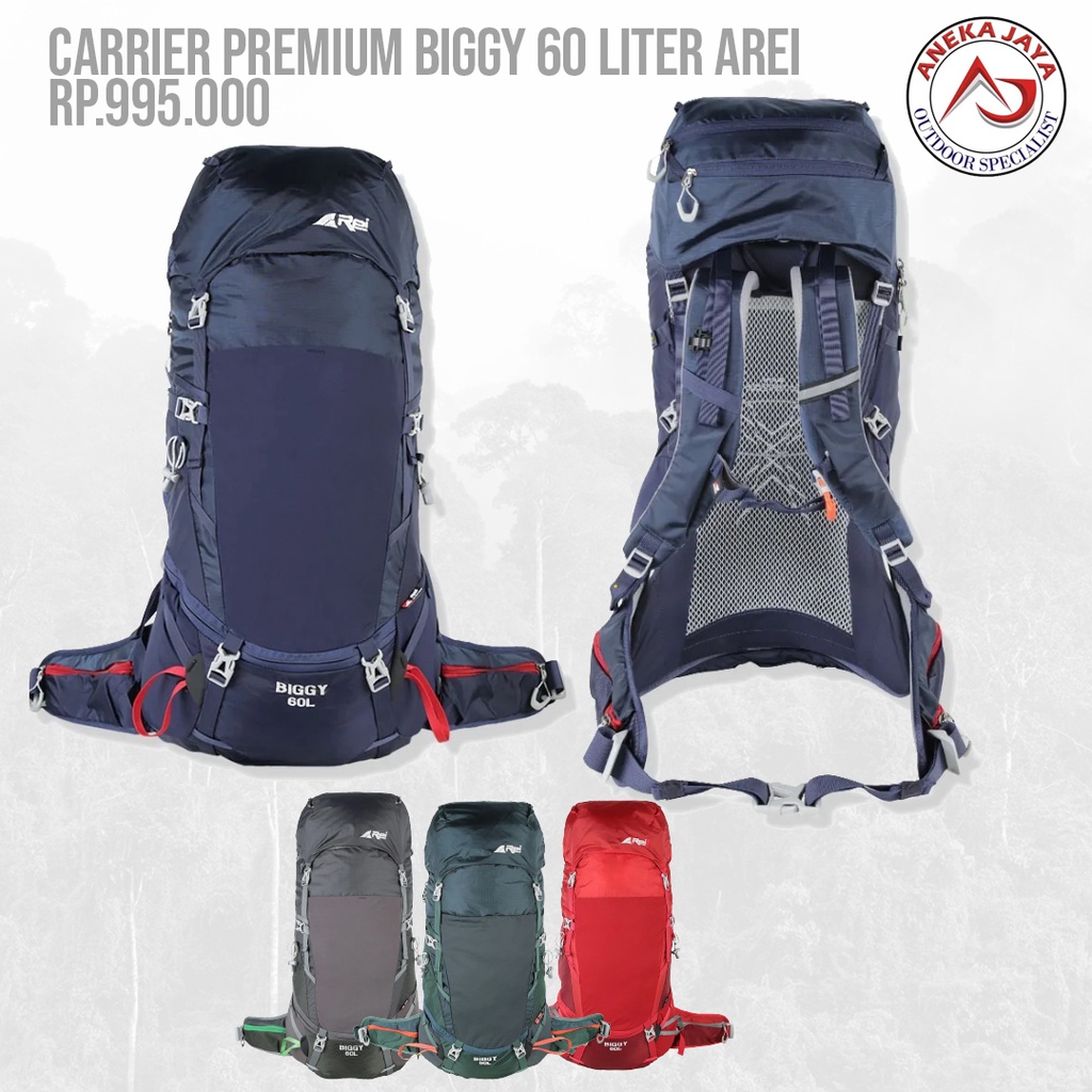 Tas Carrier Premium Biggy 60 Liter Arei