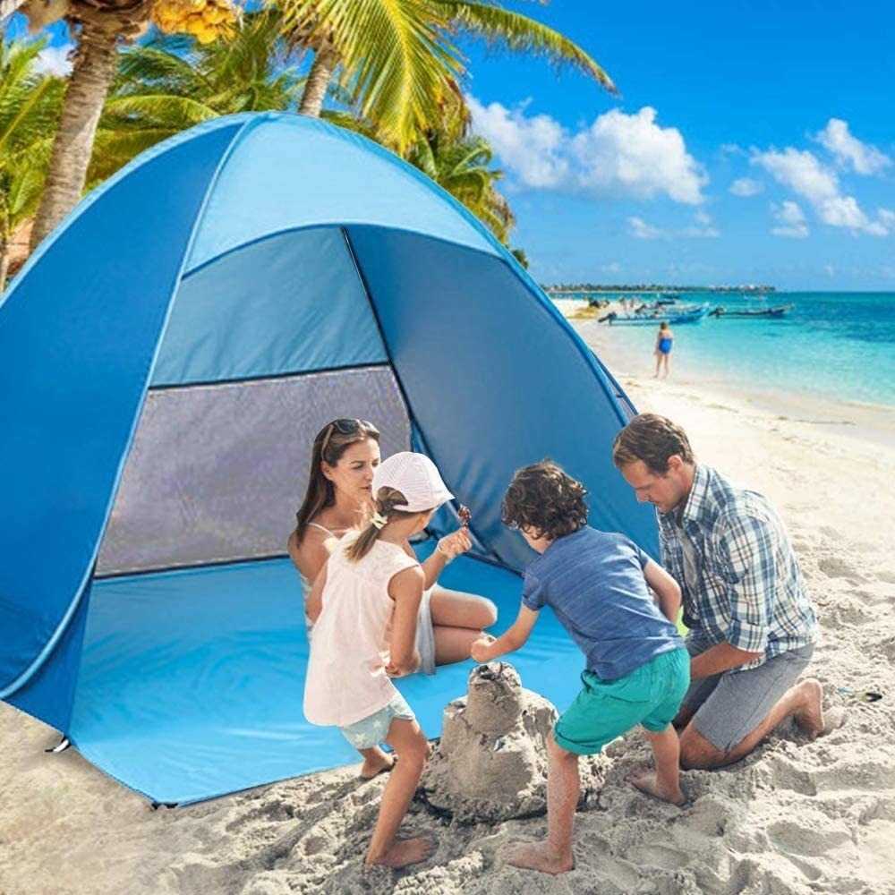 Top Lander Tenda Camping Lipat Otomatis Waterproof Pop Up Tent - TL9 ( Mughnii )