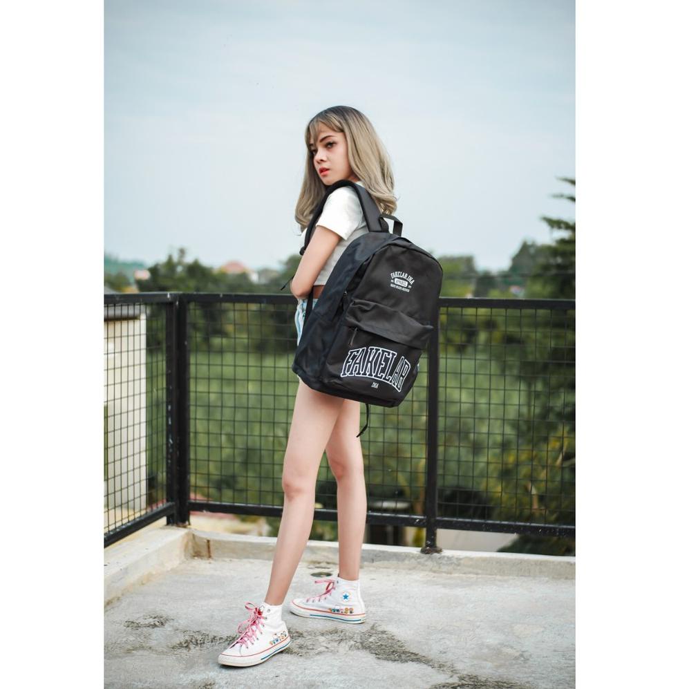"MPR.22De22ᴱ" Fakelab Backpack College Fakelab / Tas / Bag / Ransel / Bp