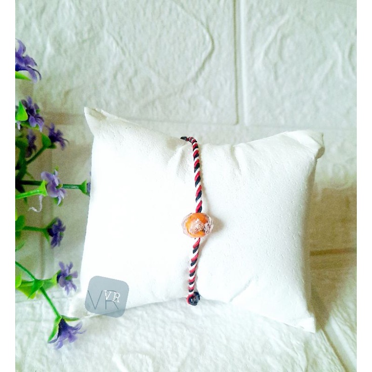 Gelang tridatu asli bali|gelang krisral murano|kristal murano asli hongkong|gelang pembawa hoky|Gela