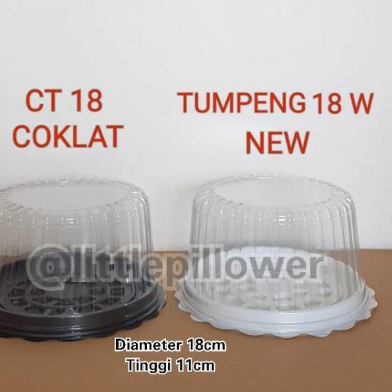 Harga Termuraah (ISI 20PCS - CT18 COK/PUT) Mika Tumpeng Mini DIAMETER 18CM/ Mika Tart/ Mika Bolu Bul
