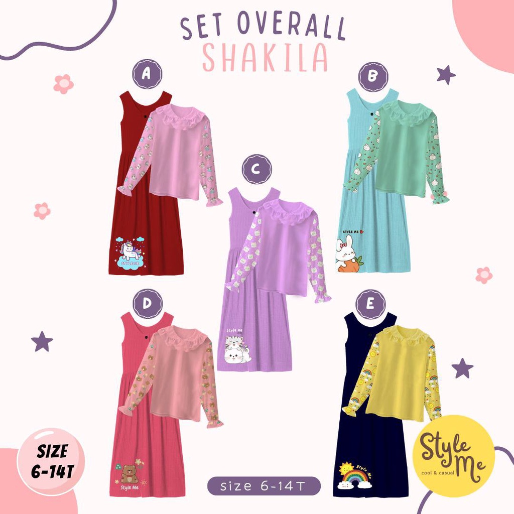 Set Overall Shakila by Style Me