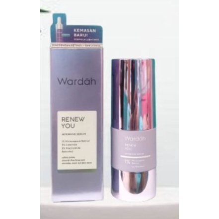 Wardah Renew You   Intensive Serum  15 ML DAN 30 ML [ Kemasaan Baru ]