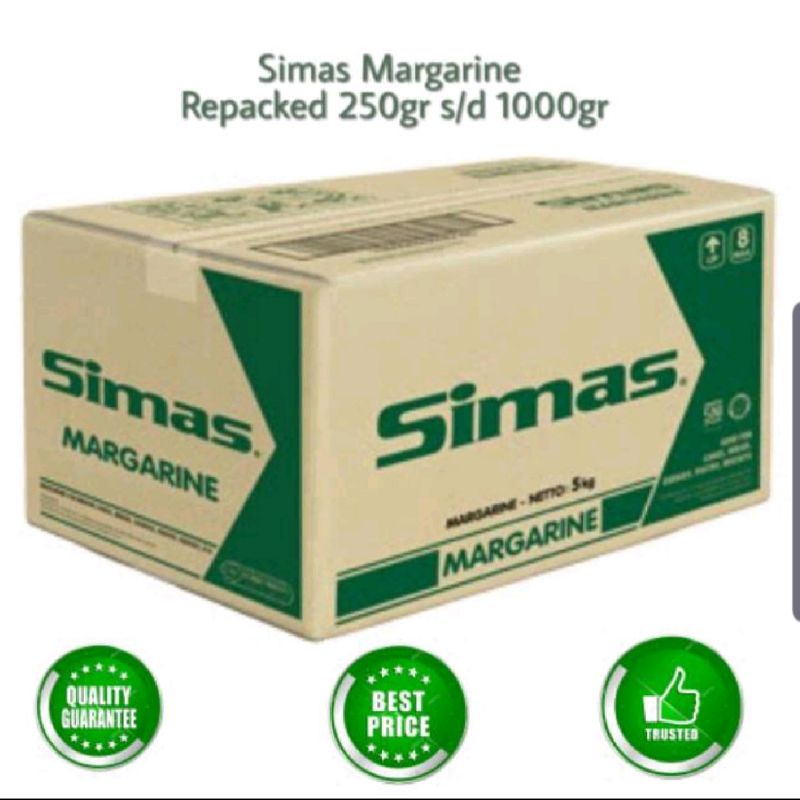 

SIMAS MARGARINE / MENTEGA 1kg repack