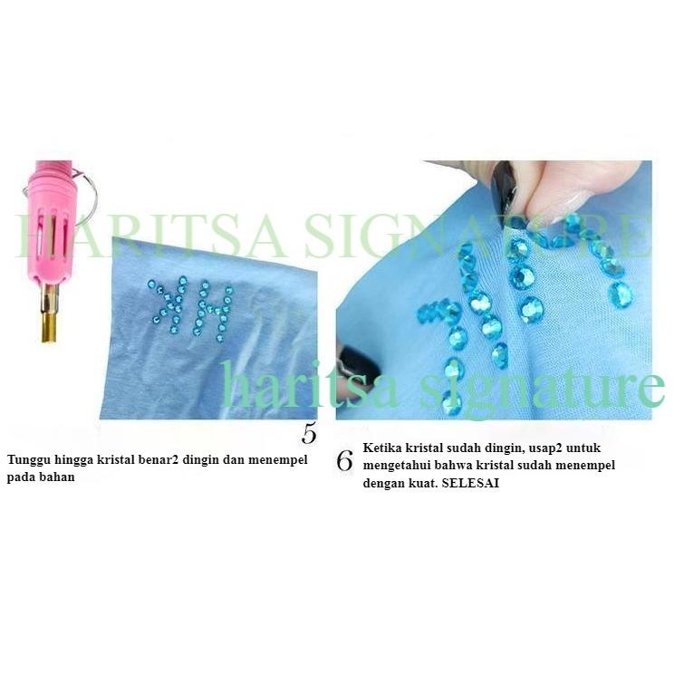 ー (1440pcs) Hotfix / Kristal Payet hotfix tempel ada lem ➤