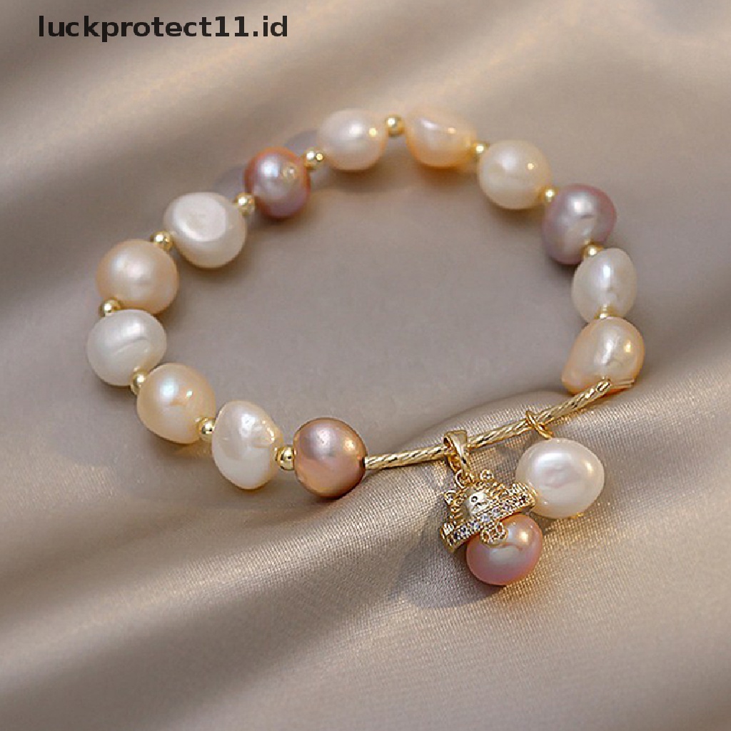 /Fashion Hot//// Baroque Mutiara Alam Pesona Gelang Perhiasan Hadiah Pesta Siswa.