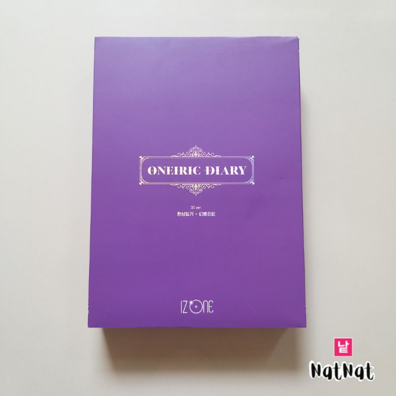 [Member Set] IZONE IZ*ONE ONEIRIC ONE*IRIC DIARY 3D VER