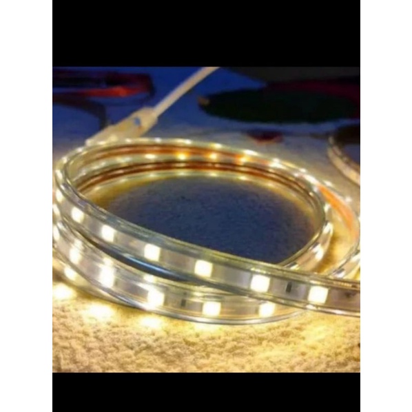 lampu selang led strip bulat outdoor paket 10m 10 m led drop ceiling plafon hias pohon 10m