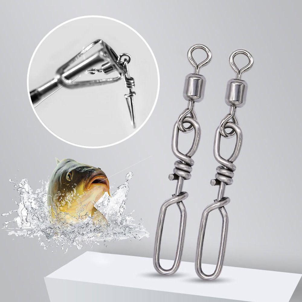 Top 20pcs Konektor Snap Pancing Dengan Pin Kekuatan Tinggi Ukuran XS S M L Stainless Steel Heavy Duty Ball