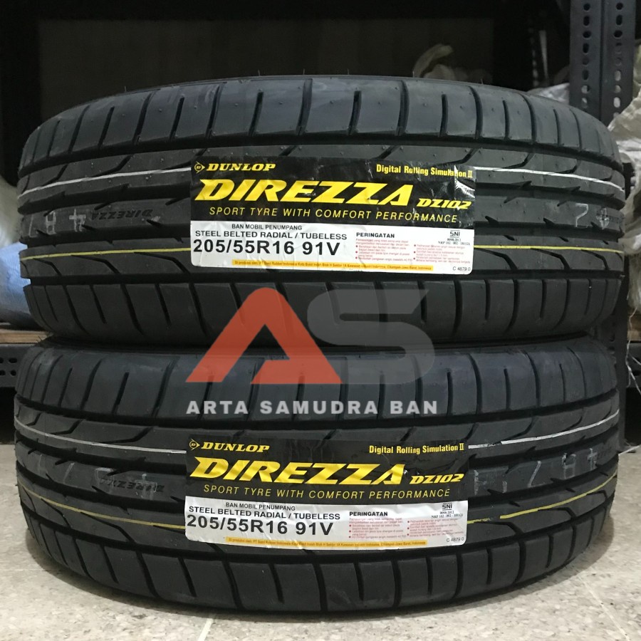 Ban Dunlop Direzza DZ 102 DZ102 205 / 55 R 16 R16