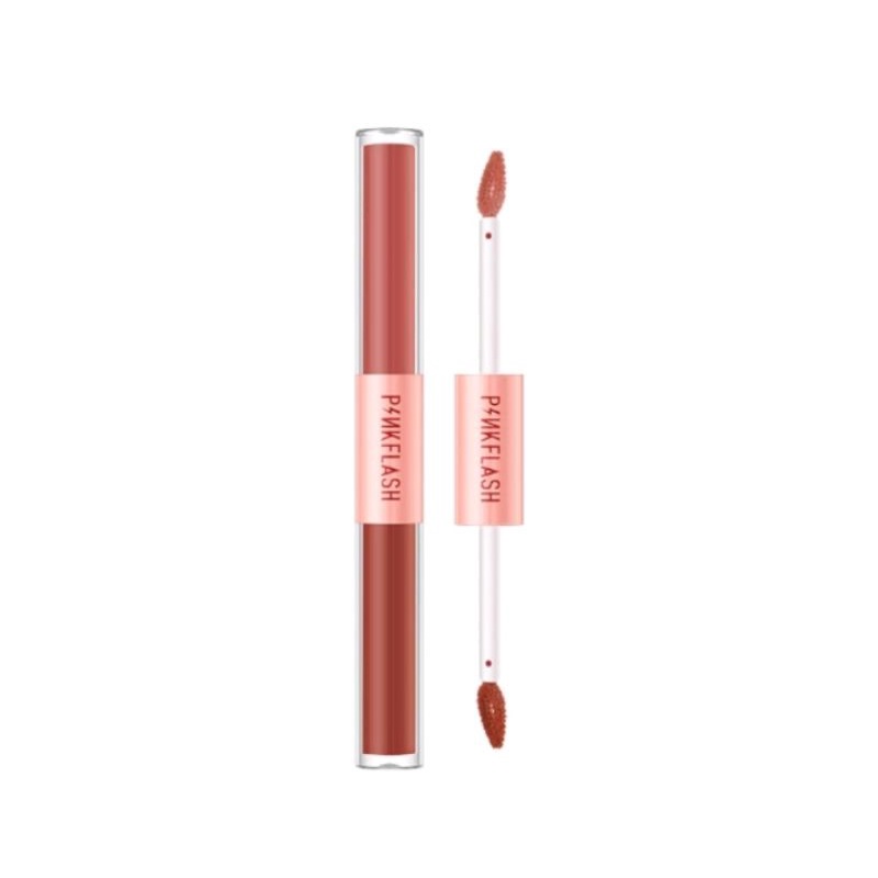 ✨SHASYA✨PINKFLASH  DOUBLE SENSE  2 IN 1 DUAL END DED LIPSTICKS OMBRE LIPS LIQUID MATTE BEST SELLER PEODUCT