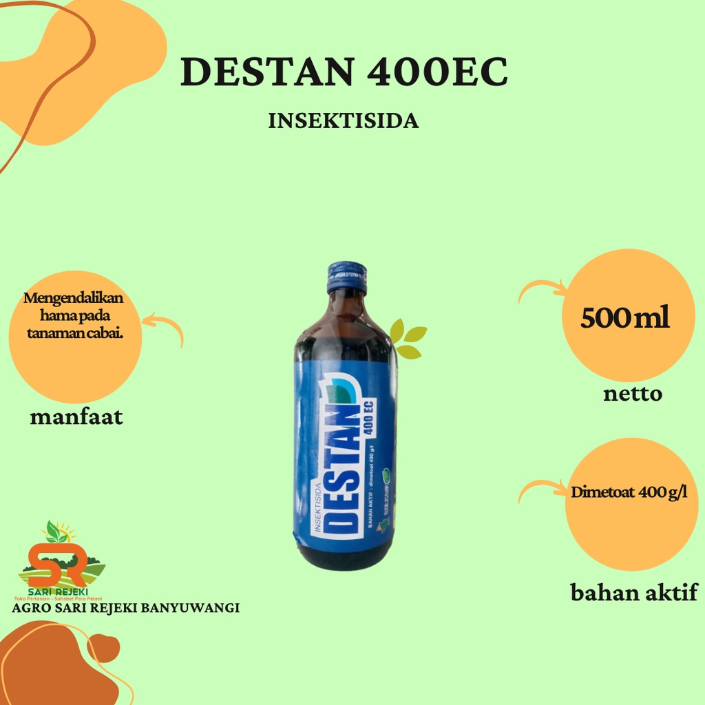 DESTAN 400EC 500ML INSEKTISIDA